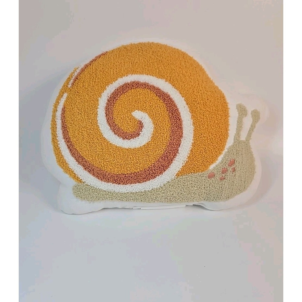 Snail‎ Shaped Embroidered Throw Pillow Target Room Essentials *New*